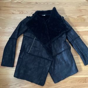 Faux Shearling Coat